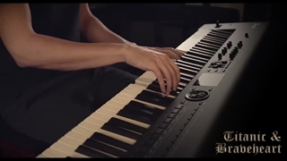 اجرای موسیقی بی کلام پیانو