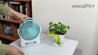 پنکه شارژی رومیزی ویداسی WD-202