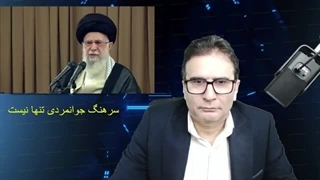 مشت محکم رهبری بر دهان حسن روحانی و جواد ظریف