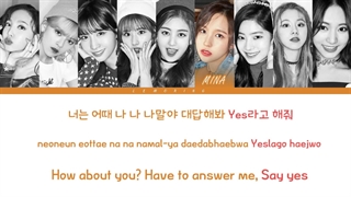 لیریک متن آهنگ Say Yes سی یس از گروه توایس + Lyrics TWICE