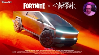 سایبرتراک تسلا اومد توی فورتنایت | Fortnite X CyebrTruck
