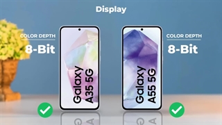 مقایسه گلکسی A55 و گلکسی A35