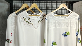 بلوز گلدوزی هانلی