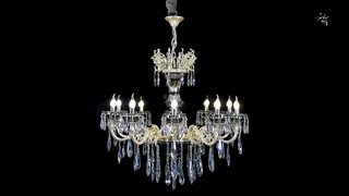 لوستر 10 شاخه پارس لوستر فراهانی کد 7142