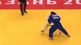 اجرای بدل زیبا در جودو