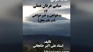 مبانی عرفان عملی (14) بدخواهی و خیر خواهی (بخل)