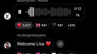 آپدیت چنل اینستاگرامLouisVuitton با لیسا+کپشن