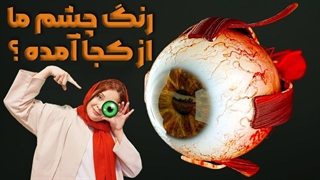 رنگ چشمان ما از کجا می آیند؟
