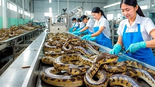 چطور کشاورزان چینی سالانه میلیون ها مار خطرناک رو پرورش میدهند