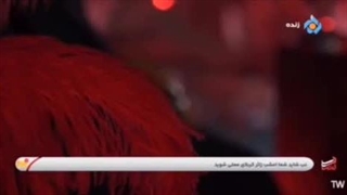 اشک و هق‌هق شدید الهام چرخنده روی آنتن زنده