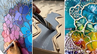 بهترین ویدیوهای هنری از سبک تلفیقی/ fluidart