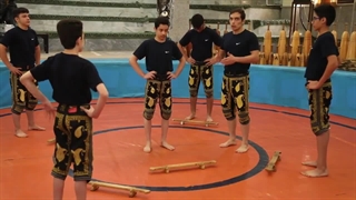 [باستانی] آموزش ورزش زورخانه ای 06 - نشستن و برخواستن