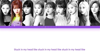 لیریک متن آهنگ Stuck In My Head استاک این مای هد از گروه توایس + Lyrics TWICE