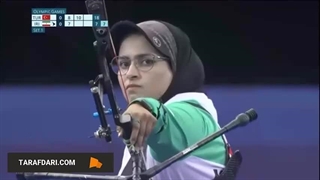 شکست مبینا فلاح مقابل تیرانداز ترکیه‌ای‌ و بازماندن از صعود به یک‌هشتم نهایی المپیک 2024