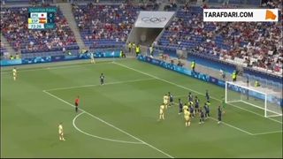 گل دوم و تماشایی فرمین لوپز به ژاپن (ژاپن 0-2 اسپانیا)