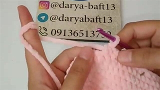 ویدئو آموزش بافت عروسک خرگوش مخملی