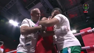 اشک‌های ایمان خلیف پس از پیروزی مقابل بوکسور مجارستانی در المپیک 2024