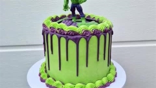 کیک تولد هالک – ترکیب قدرت و لذت در یک کیک!