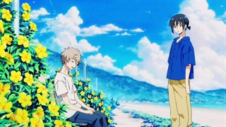 میکس از انیمه زیبای غریبه ای در کنار ساحل ❤️