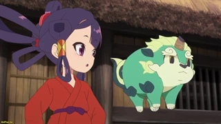 انیمه برنج و ویرانی Tensui no Sakuna-hime قسمت 5-