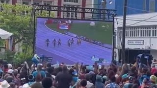 ژولین آلفرد، ملکه جدید سرعت از سنت لوسیا؛ جشن تاریخی با اولین مدال