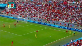 گل خوانلو سانچز به مراکش (مراکش 1-2 اسپانیا)