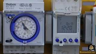 نحوه تنظیم ساعت دیجیتال هفتگی تبن - ساعت هفتگی تبن مدل simplexa 601