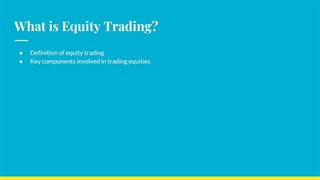 Navigating the Waters of Equity Trading: A Novice's Roadmap to Success