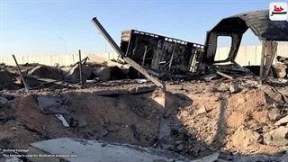 14030516: موشک های خرمشهر4 سوار بر لانچر و آماده شلیک