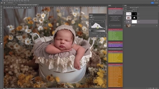 بکدراپ عکاسی نوزاد