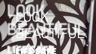 درب حیاط طرح برگریزان هیراد درب