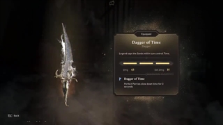SAND Sword Dagger of Time showcase - Assassins Creed Mirage Deluxe bonus contents