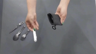 قاشق چنگال تاشو