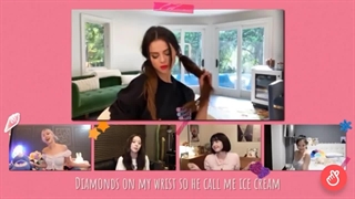 اجرای آهنگ ice cream از بلک پینک و سلنا گومز در لایو