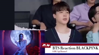 ری اکشن بی تی اس به موزیک ویدئو PINK VENOME بلک پینک