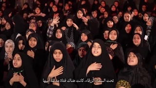 سرود مداحی یکی بود و یکی نبود - یک دختر دردونه بود - حضرت رقیه(س) دختران بهشتی زاویه سازی صورت