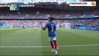 گل انزو میلو به اسپانیا (فرانسه 1-0 اسپانیا)