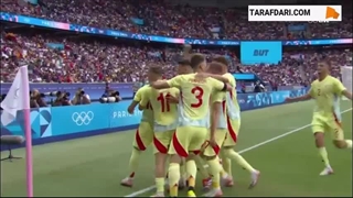 گل تماشایی الکس بائنا به فرانسه (فرانسه 1-3 اسپانیا)