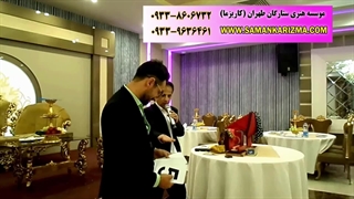 ذهن خوانی میهمان عروسی با شعبده بازی