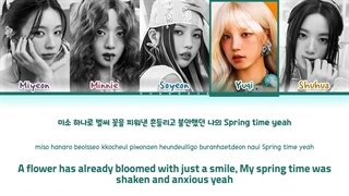 لیریک آهنگ Neverland از گروه G_IDLE-1080p