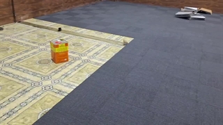 موکت تایل اداری شرکت فضاپوشان سیرجان