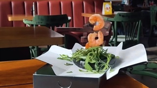 جعبه برگر سفره ای یک تکه