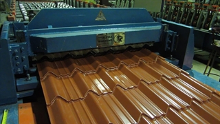 ساخت دستگاه رول فرمینگ طرح سفال - جنوا 2 خظ