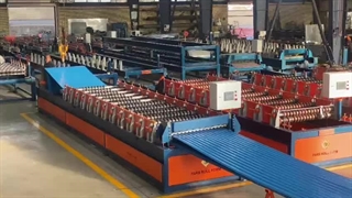 ساخت دستگاه رول فرمینگ سینوسی