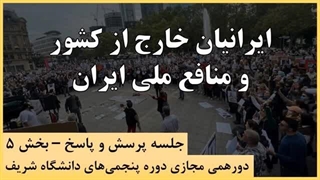 14030524: اذعان رضا پهلوی به عدم رفع سریع تحریم‌ها درصورت براندازی جمهوری اسلامی ایران