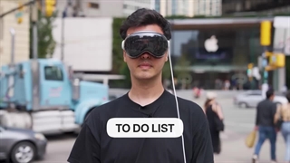 با اپل ویژن ۲۴ ساعت زندگی کردم! رفتم تو خیابون/آریا کئوکسر