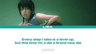 لیریک آهنگ brand new día از لیسا ساخت بلینکا