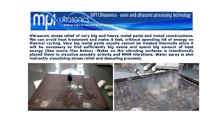 استفاده از امواج آلتراسونیک در تنش زدایی از قطعات صنعتی