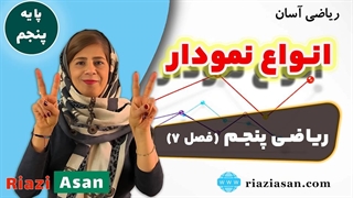 انواع نمودار ریاضی پنجم ابتدایی