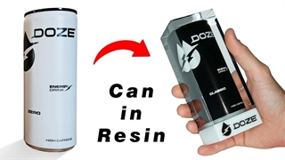 قوطی نوشیدنی DOZE با رزین اپوکسی